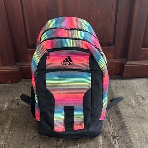 Adidas Backpack Multicolor Striped